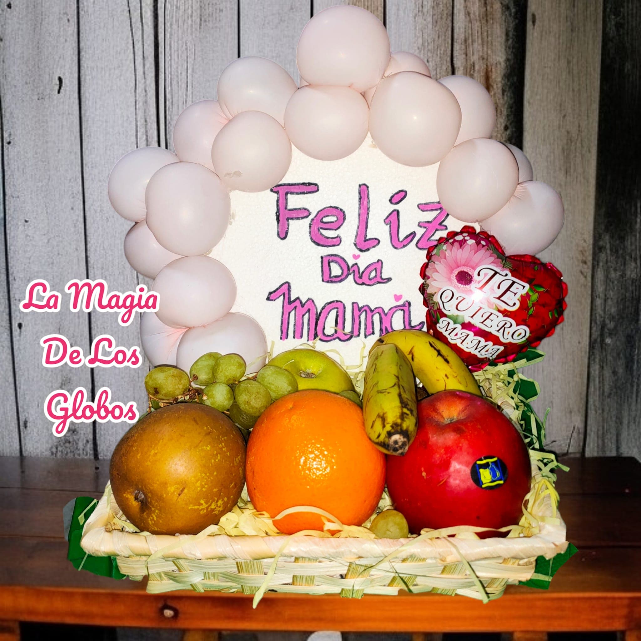 Detalle personalizado con globos de La Magia de los Globos